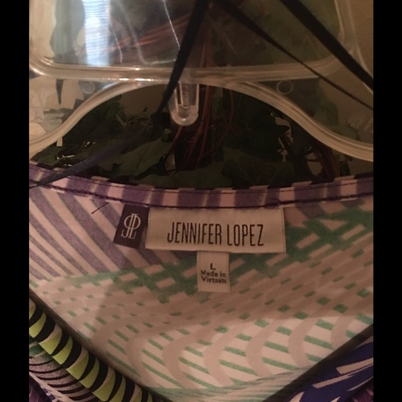 Jennifer Lopez multicolor pretty top/tunic🌸 - Picture 3 of 4