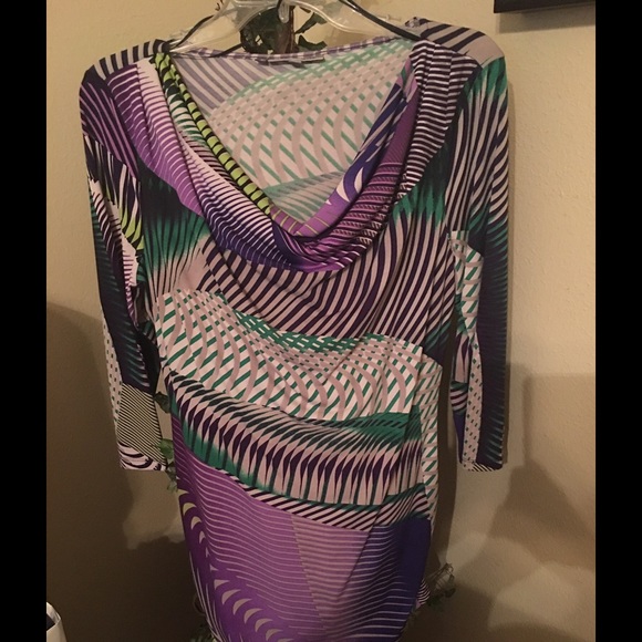 Jennifer Lopez multicolor pretty top/tunic🌸 - Picture 4 of 4