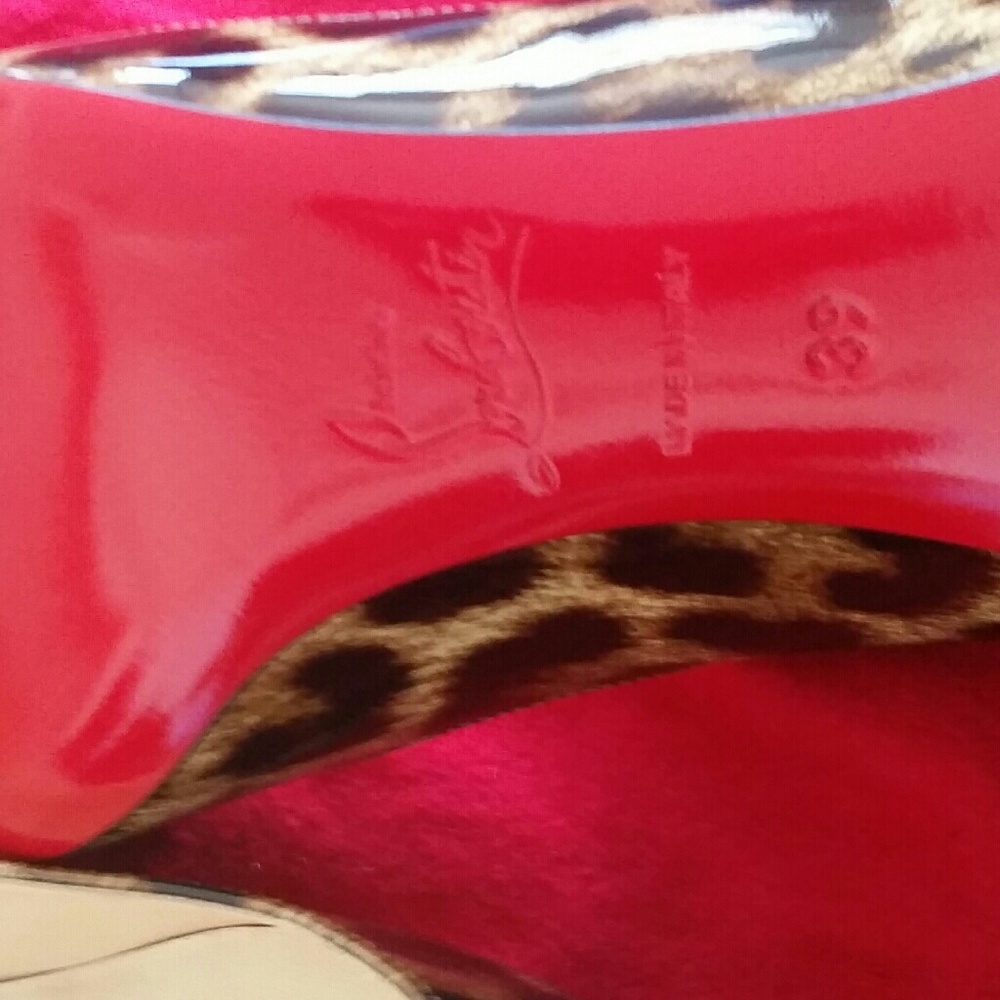 Christian Louboutin kitten heels