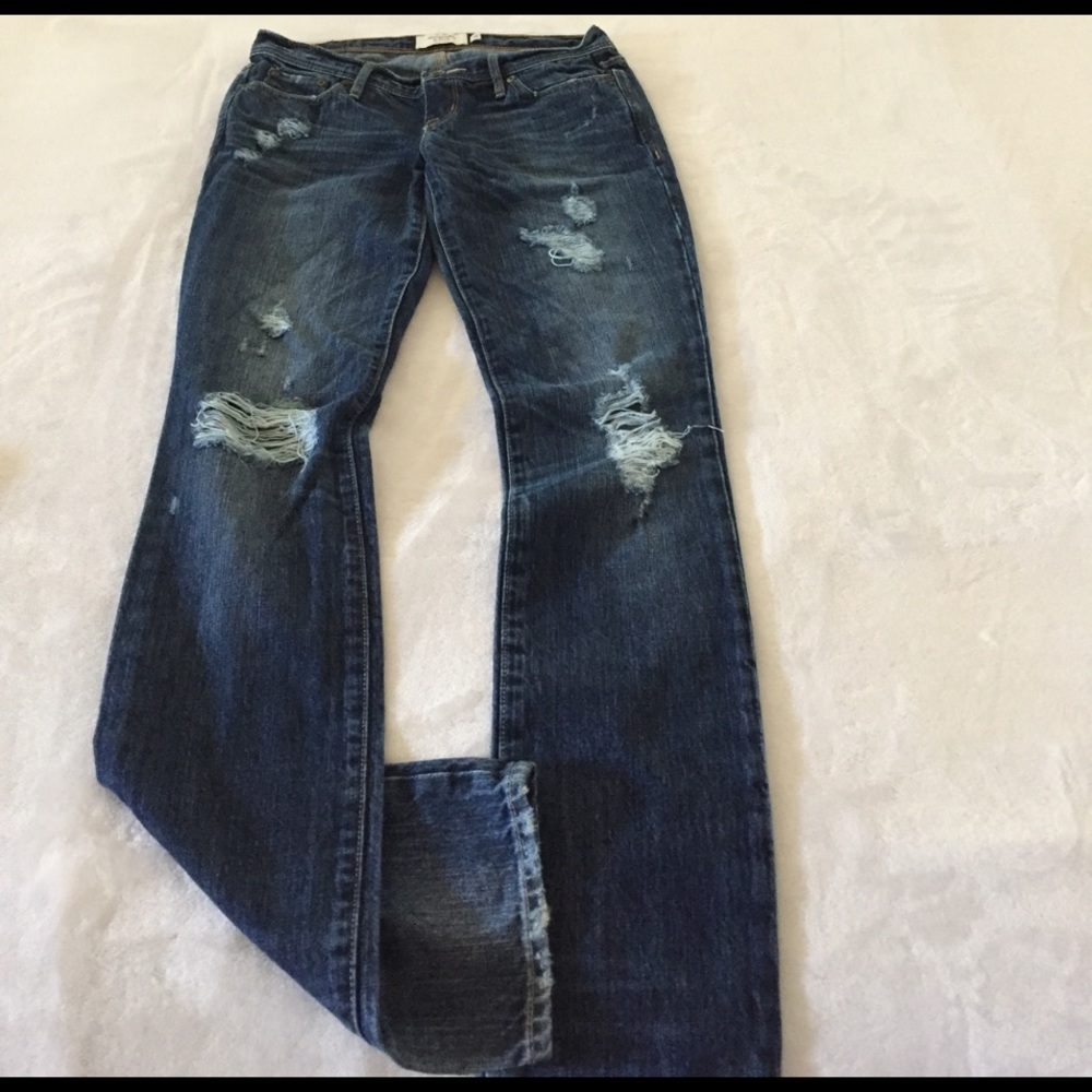 A&F blue jeans