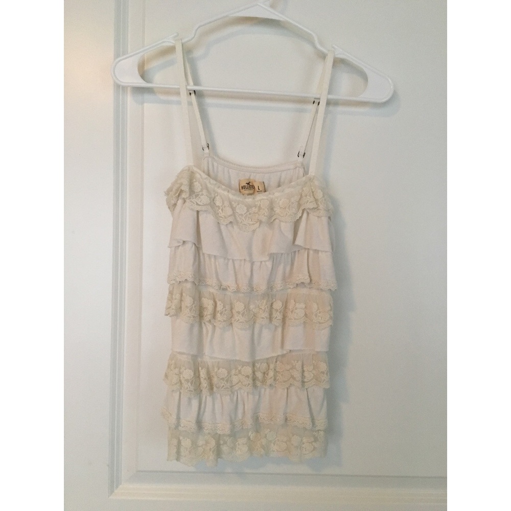 Hollister Ruffled Tank Top