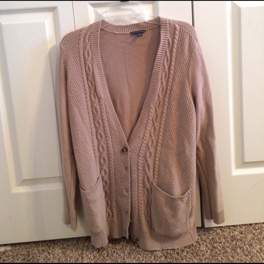 Oversized sweater cardigan