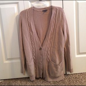 Oversized sweater cardigan