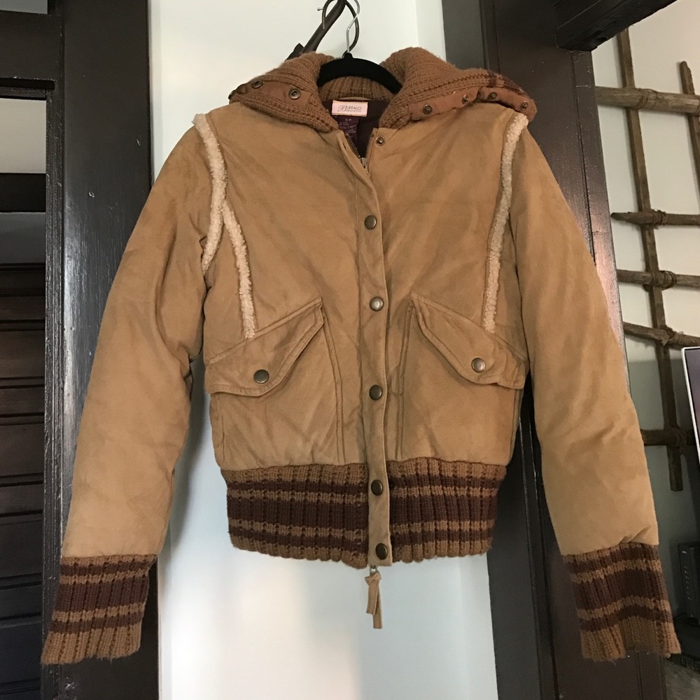 Buffalo by David Bitton faux suede w/detail jacket
