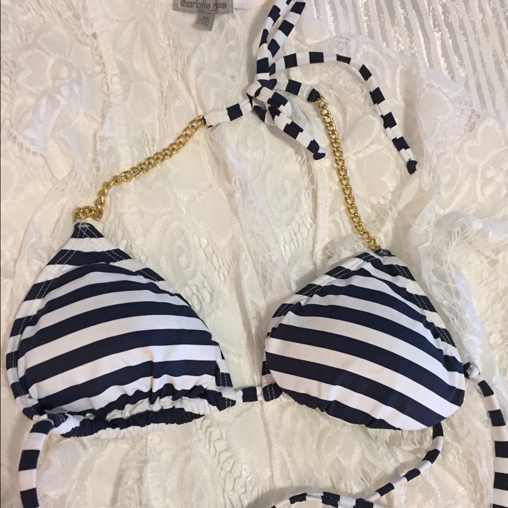 Designer Brazilian Bikini. NWOT. Sz S - Picture 2 of 2