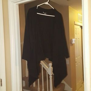 Black Kimono-style Jacket - 26/28