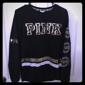 VS PINK BLING CREW SWEATSHIRT(SOLD!!!)