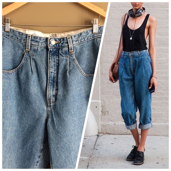 brittania Denim - Vintage high waisted mom jeans