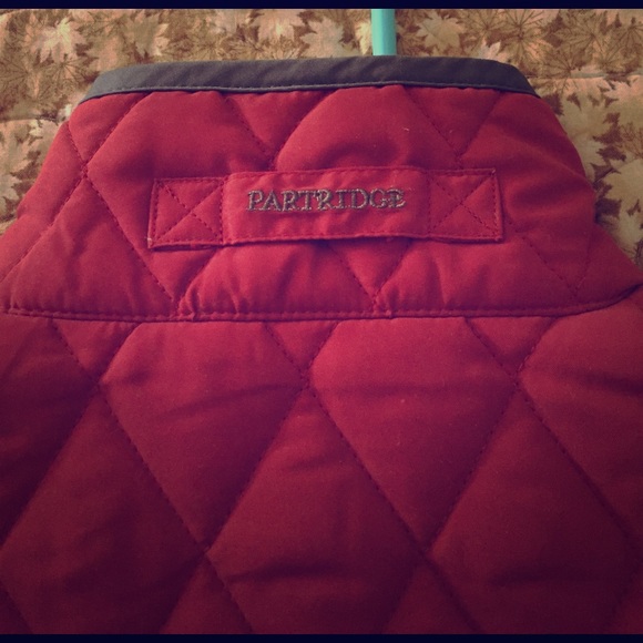 John Partridge Zip-up Quilt Vest. Size Medium - Picture 4 of 4