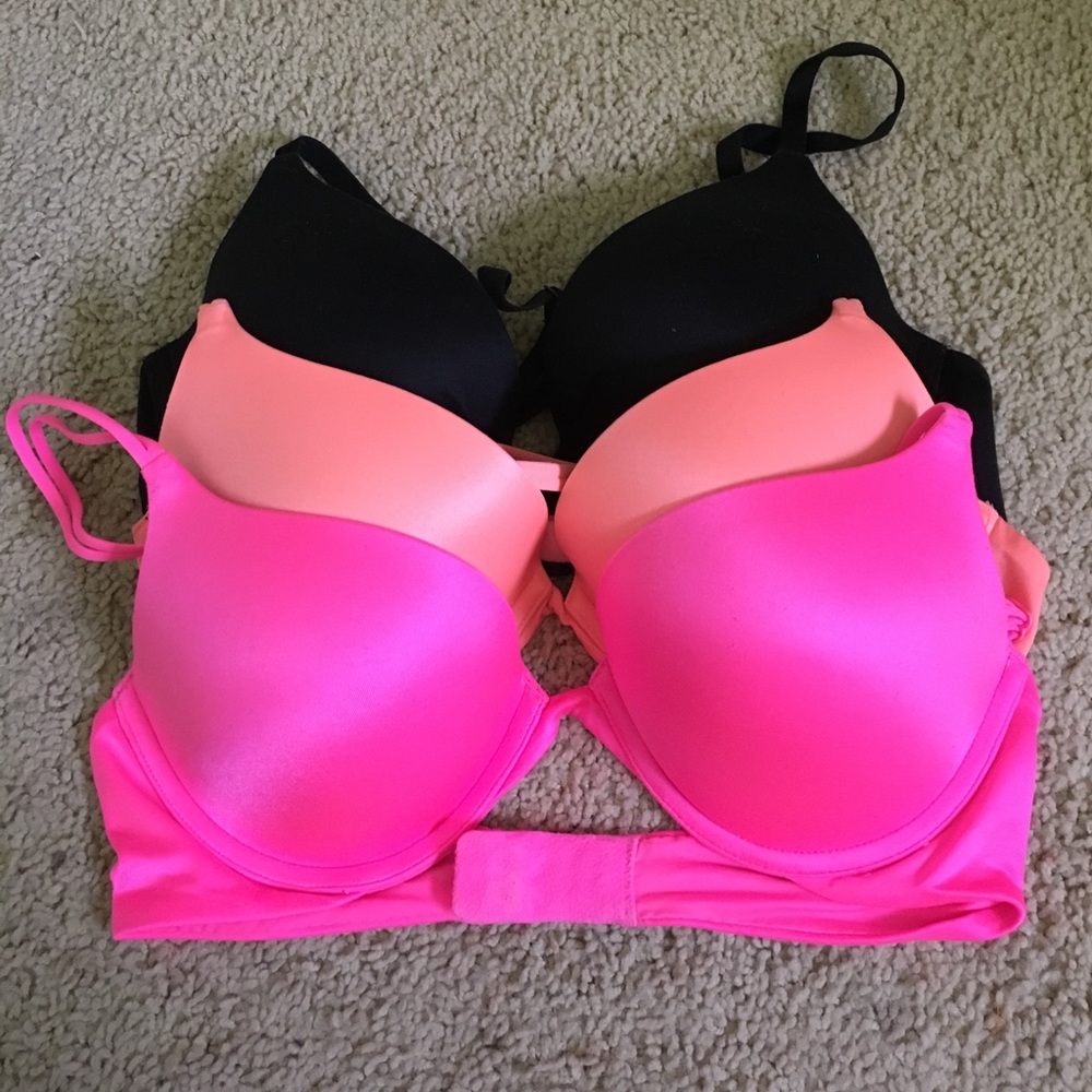 3 Victoria's Secret Bras