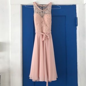 Light pink dress