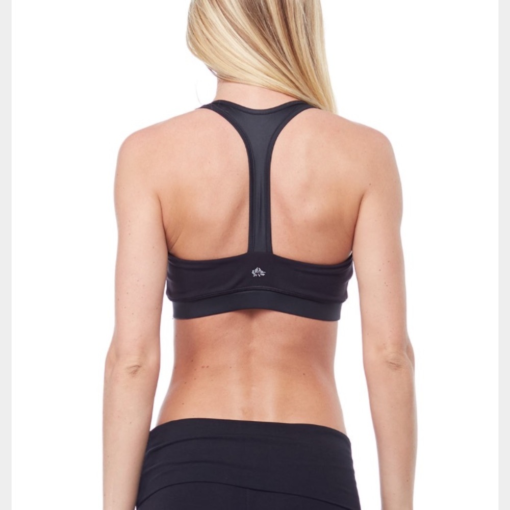 Jala Black Vegan Yoga Bra