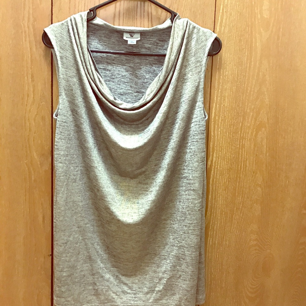 Worthington stretch top sleeveless