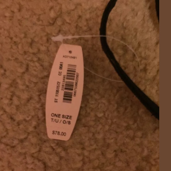 Victoria's secret large black tote - Picture 2 of 2