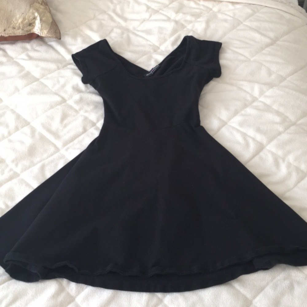 Brandy Melville black skater dress