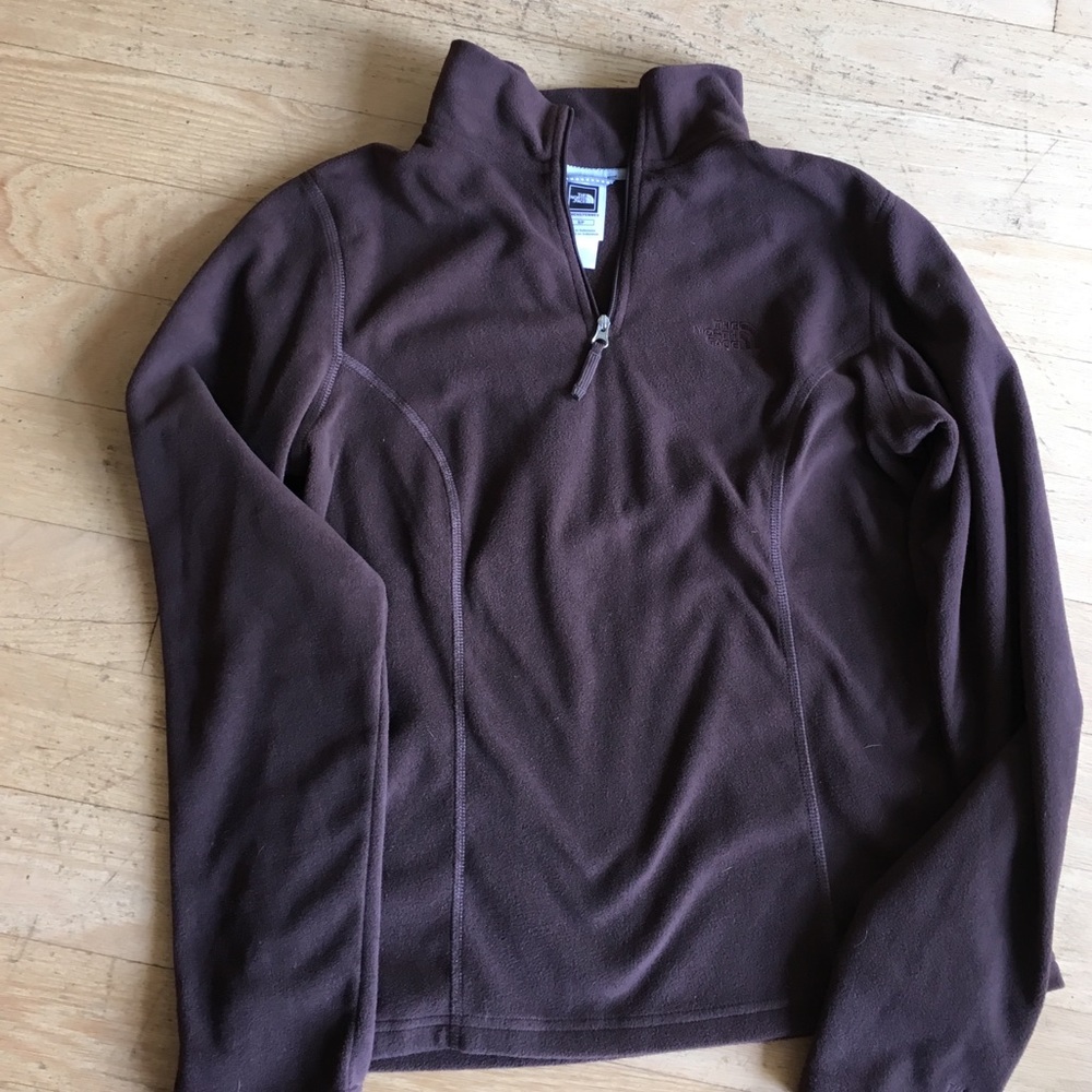 North Face quarter Zip