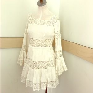 🦄Ivory Lace 'Pippa' Fit & Flare Dress🦄