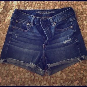 American Eagle Jean shorts Size 10