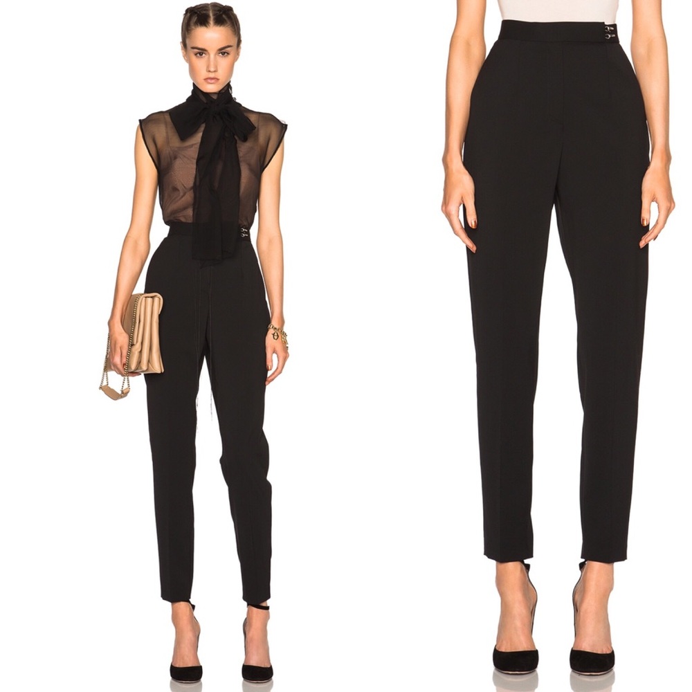 ❤SOLD❤Lanvin High Waist Wool Trousers - Picture 1 of 7