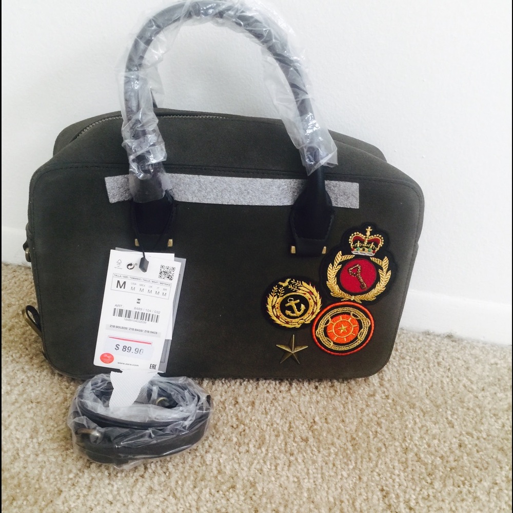 Zara leather bag