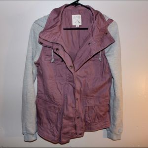 Light pink and gray jacket