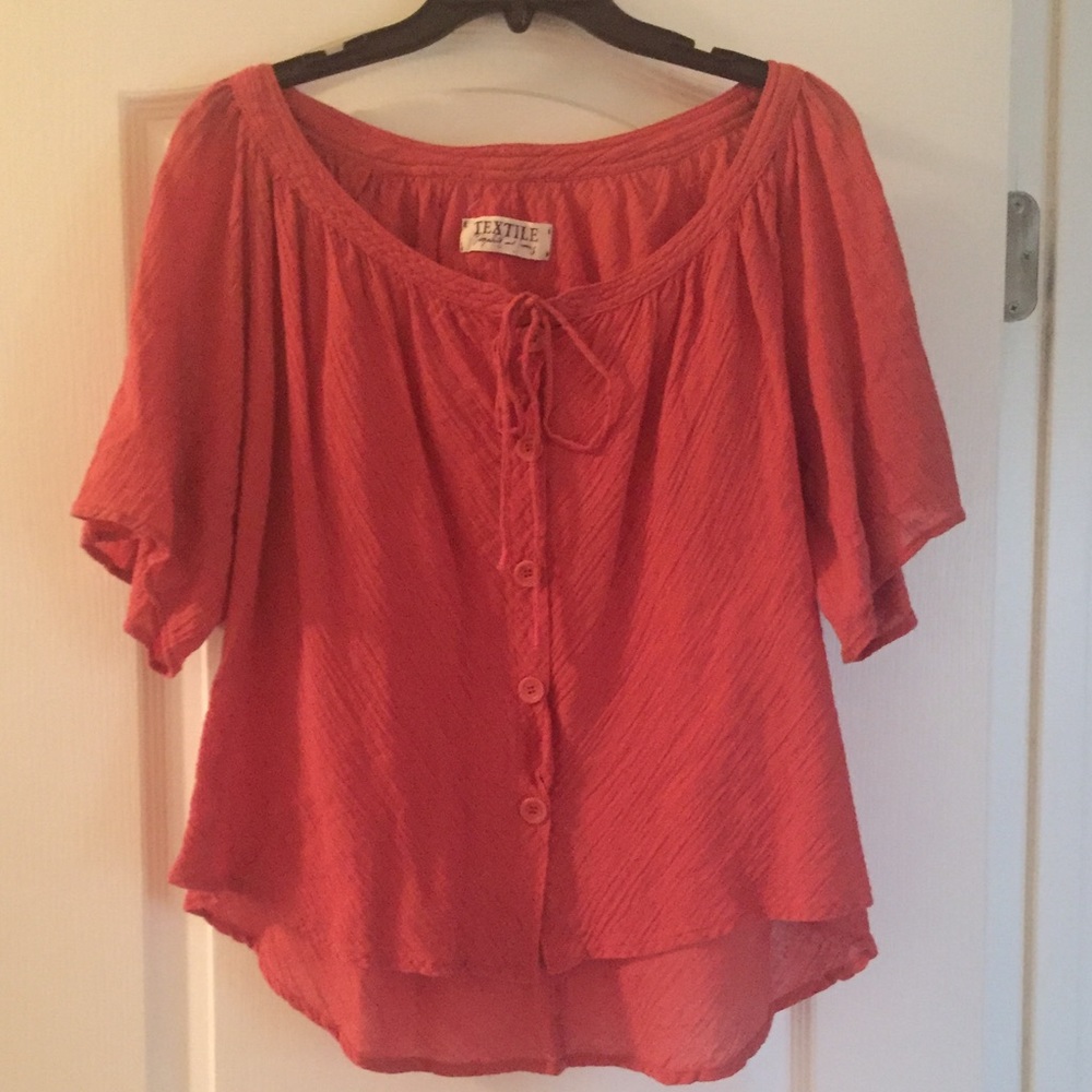 Textile Small Peasant Top