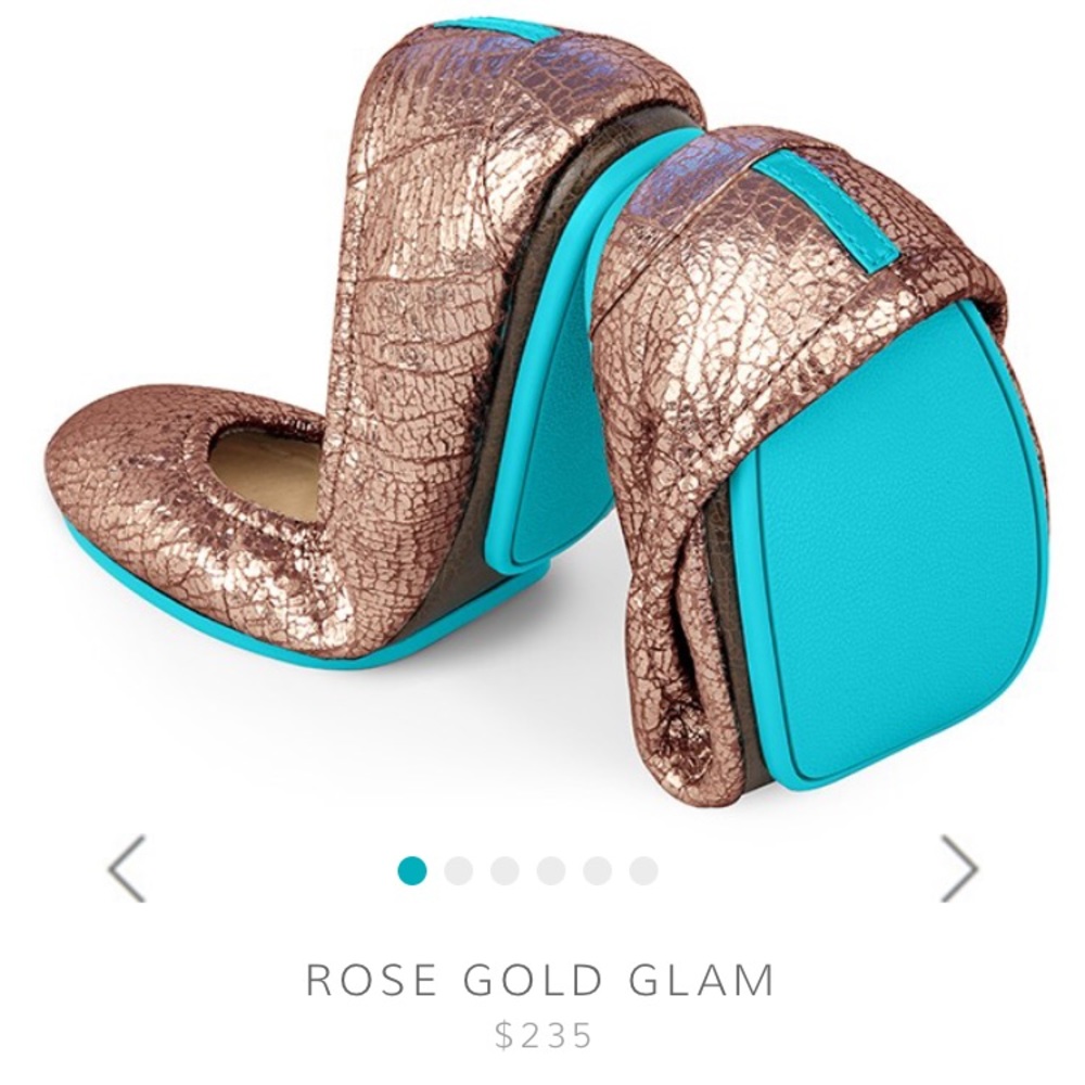 Size 8 Rose Glam Tieks