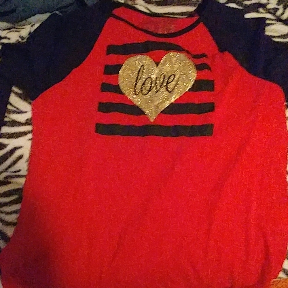 .75 long sleeve tee