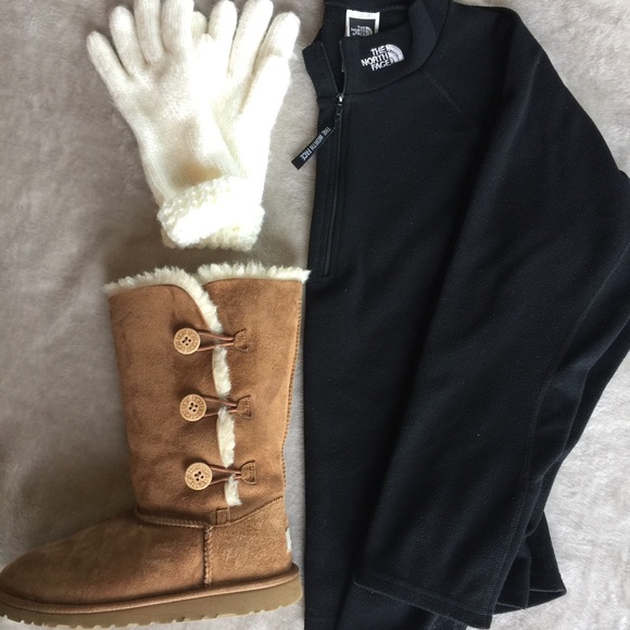 The North Face Tops - The North Face Black Pullover