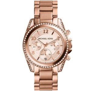 Michael kors rose gold Blair watch diamond