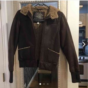 Ugg sheepskin bomber
