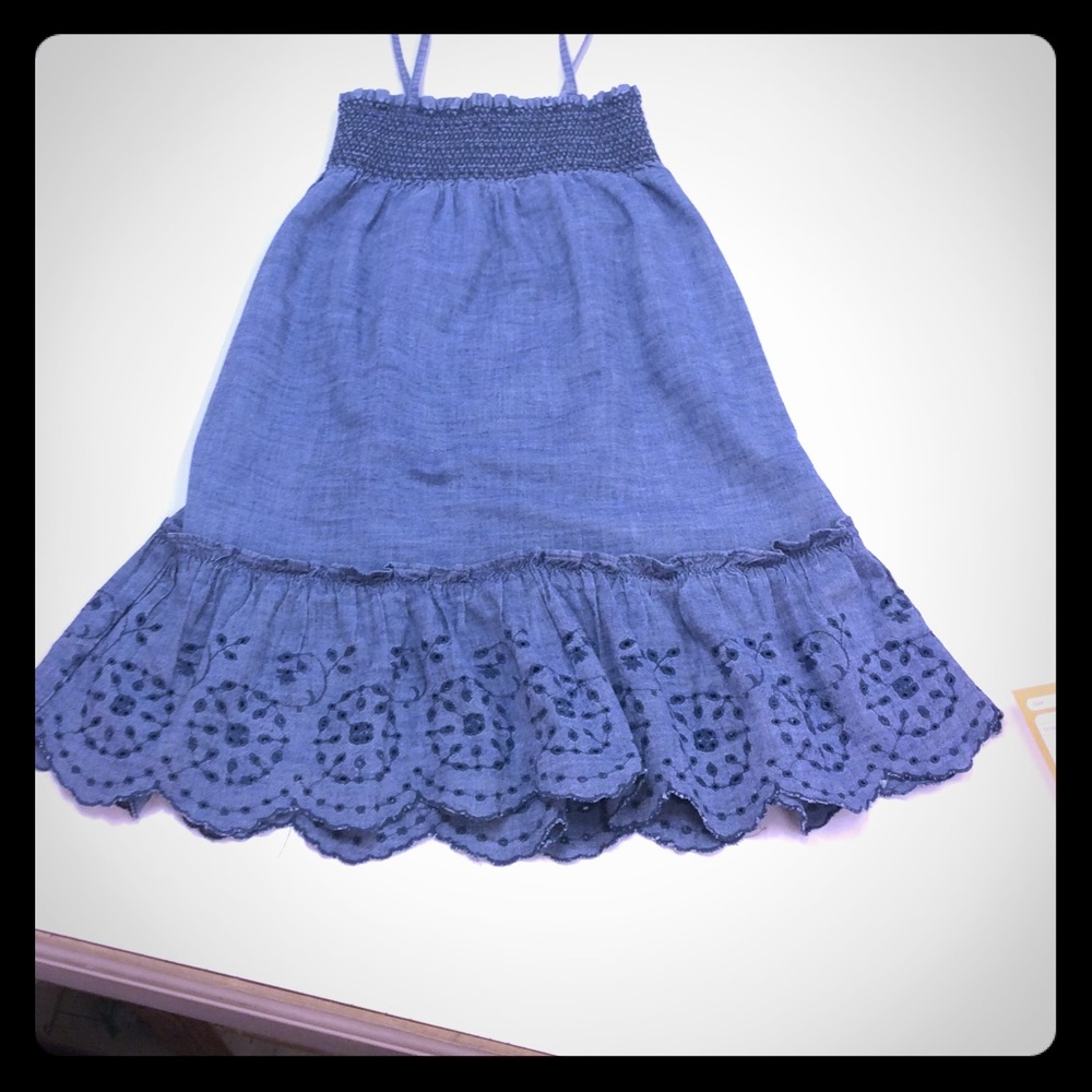 Denim toddler dress