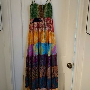 Hippie Silk Maxi Dress