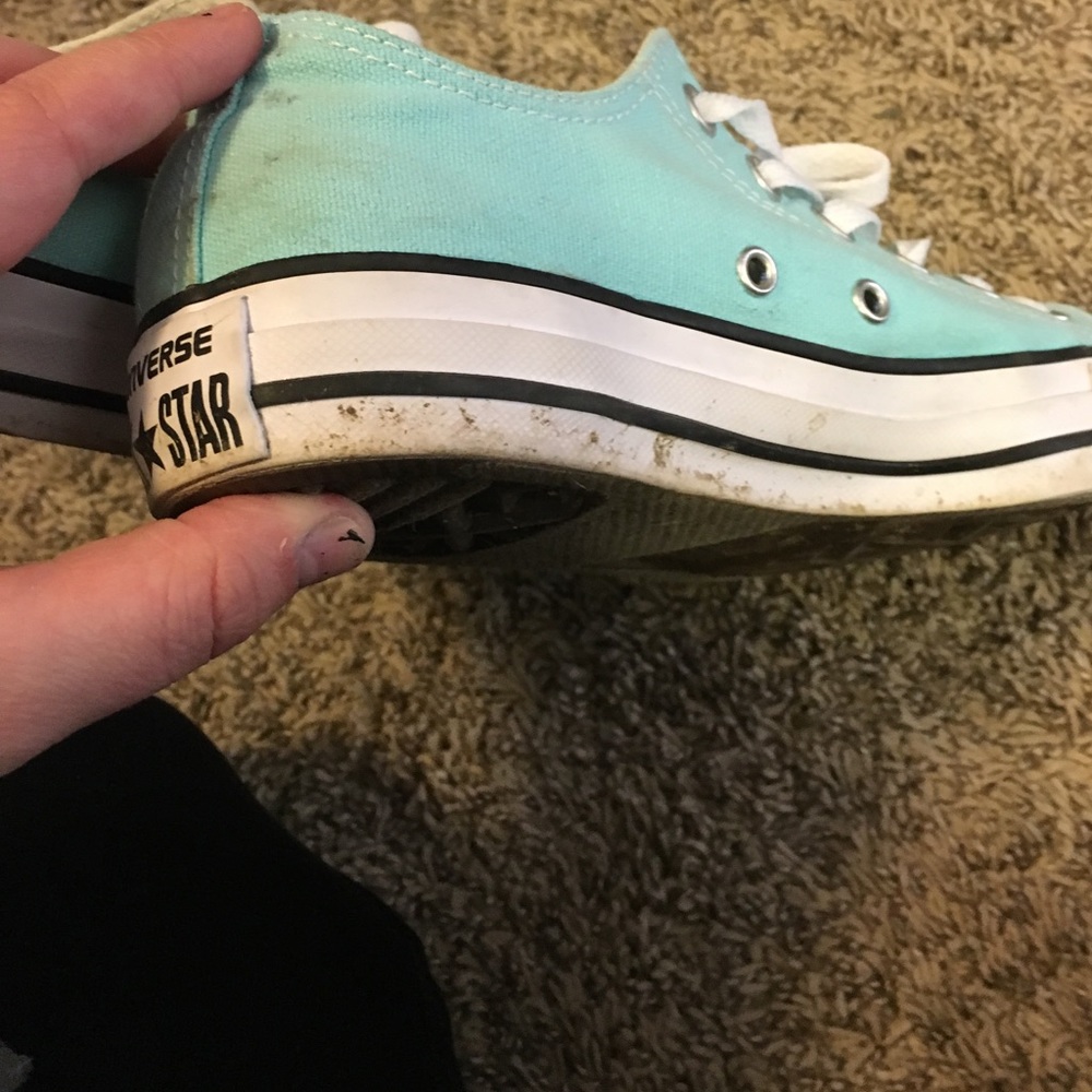 blue converse