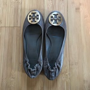 SALE $198 Tory Butch flats brown size 8.5/9