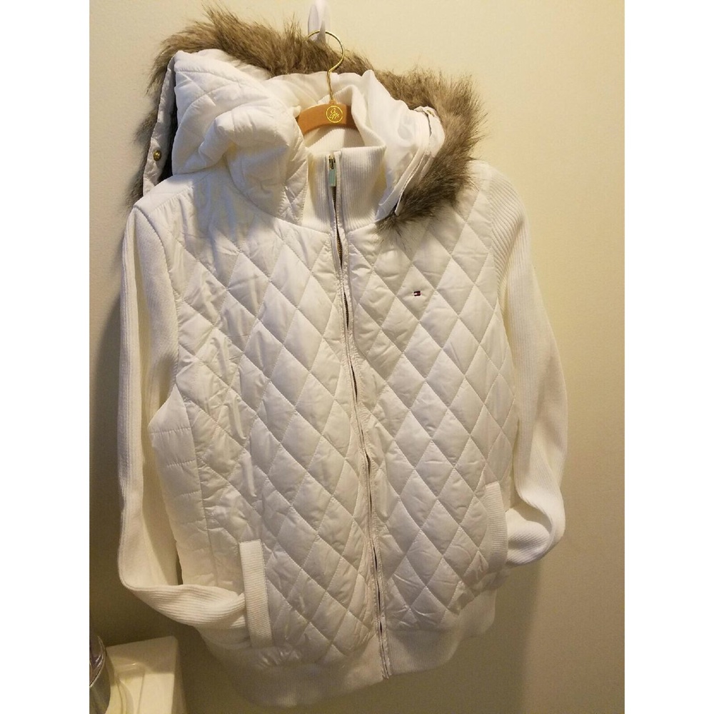 Hooded Jacket with Fur