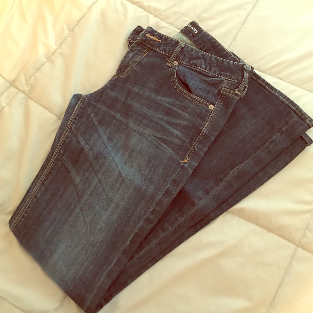 Express boot cut jeans