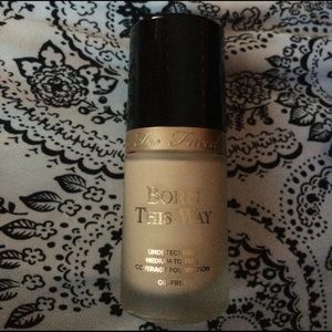 Too faced born this way foundation snow