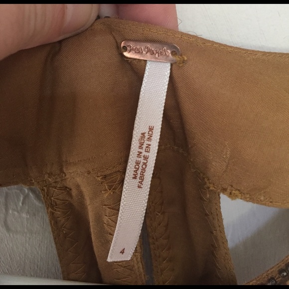 NWOT Free People gown w intricate beading/cutouts - Picture 7 of 8