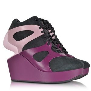 Alexander McQueen X Puma wedge sneaker NWOT