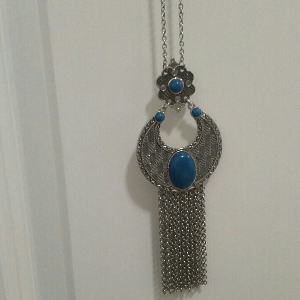 Long bohemian necklace