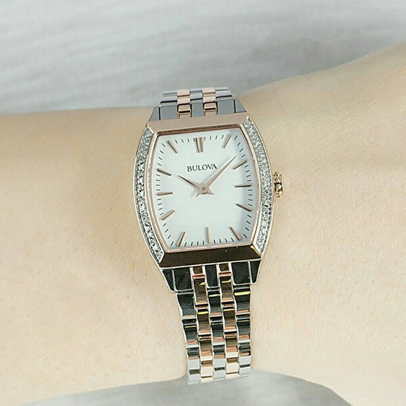 1 LEFT IN STOCK, Bulova Diamond watch