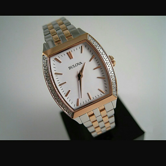 1 LEFT IN STOCK, Bulova Diamond watch main image 4