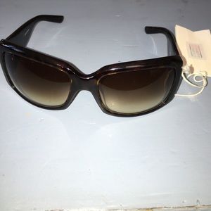 Armani, brown tortuous shell sunglasses