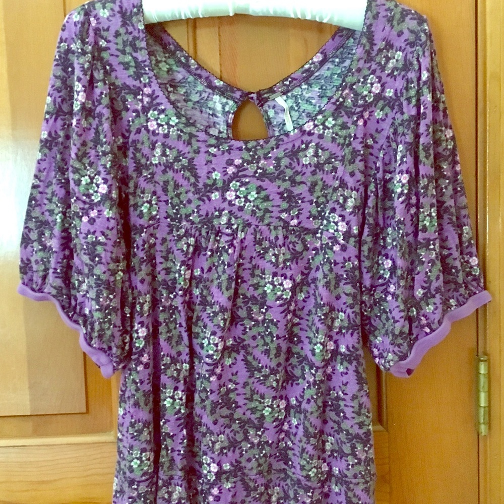 Free People Bell-Sleeved Top