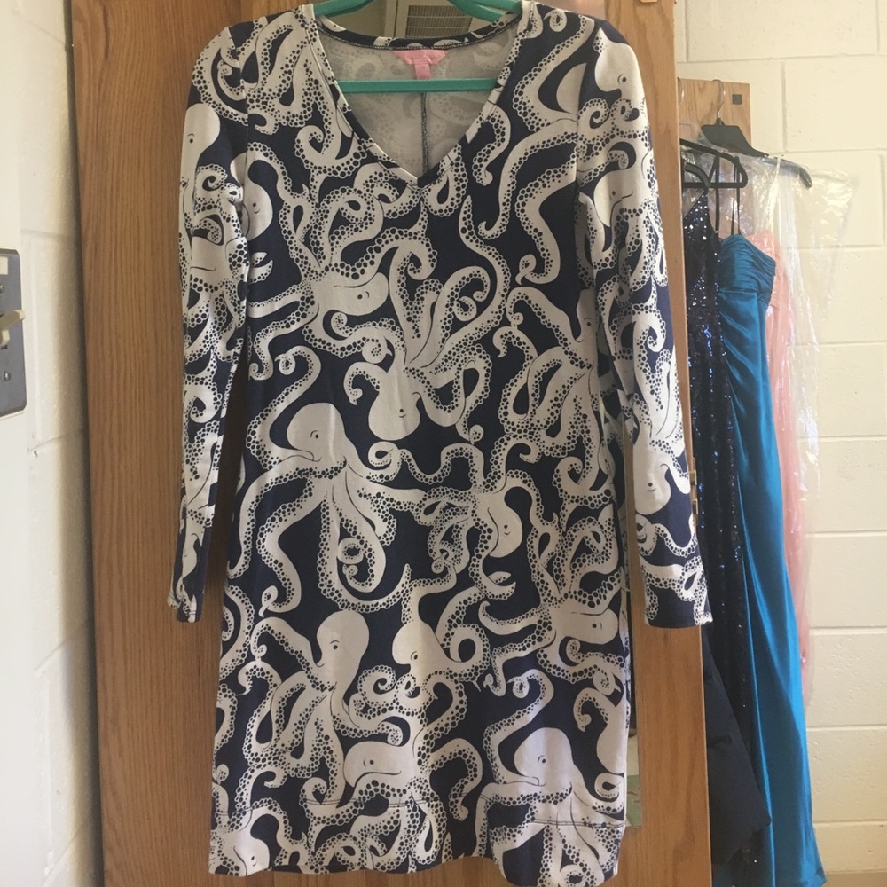 Lilly Pulitzer Daylin Dress- octopus print