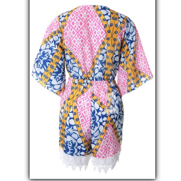 ❗️1 Left!❗️Bohemian romper! - Picture 2 of 4