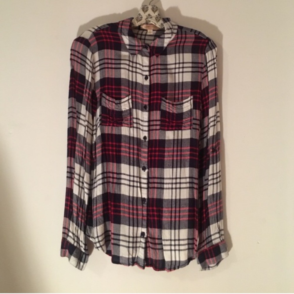 Francesca's Flannel Shirt