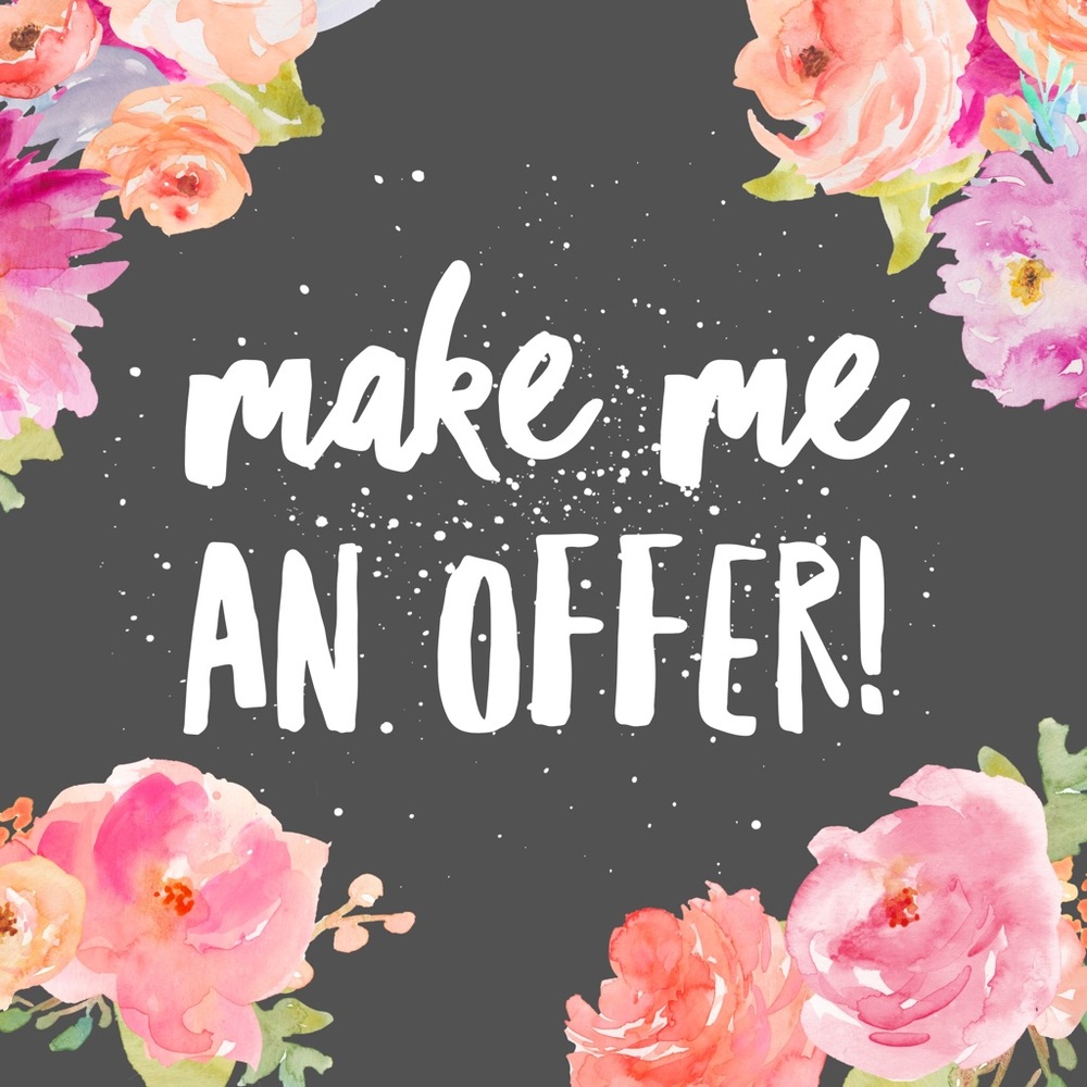 Always open to offers! 💜
