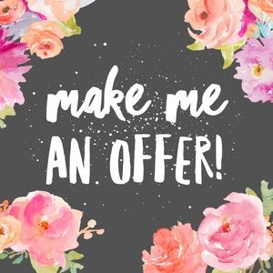 Always open to offers! 💜